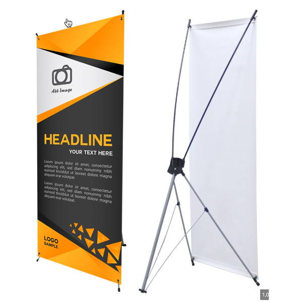 Display   X Stands 2 -  طراحی استند تبلیغاتی + [ سفارش آنلاین طراحی استند ] 1404