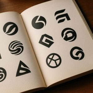 OIG4 2 300x300 - لوگو انتزاعی چیست؟ مزایا، کاربردها و ۱۰ نمونه برتر