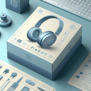 جعبه محصولی که برای تبلیغات است