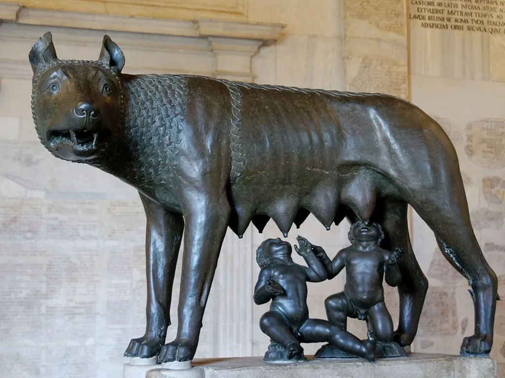 Capitoline she wolf Musei Capitolini MC1181 1024x768 - طراحی تابلو پیرایش رم